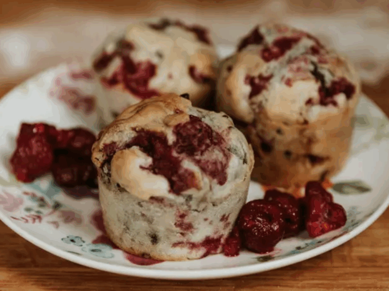 muffins framboises