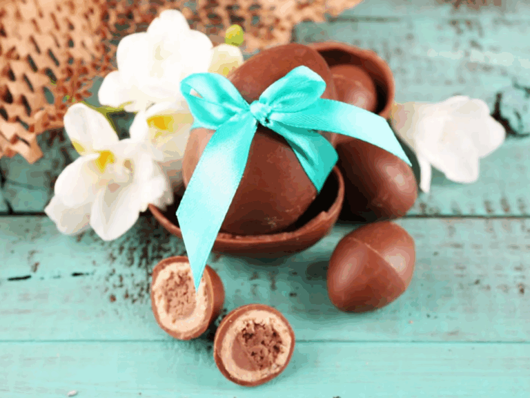 Œufs surprises chocolat - noisette