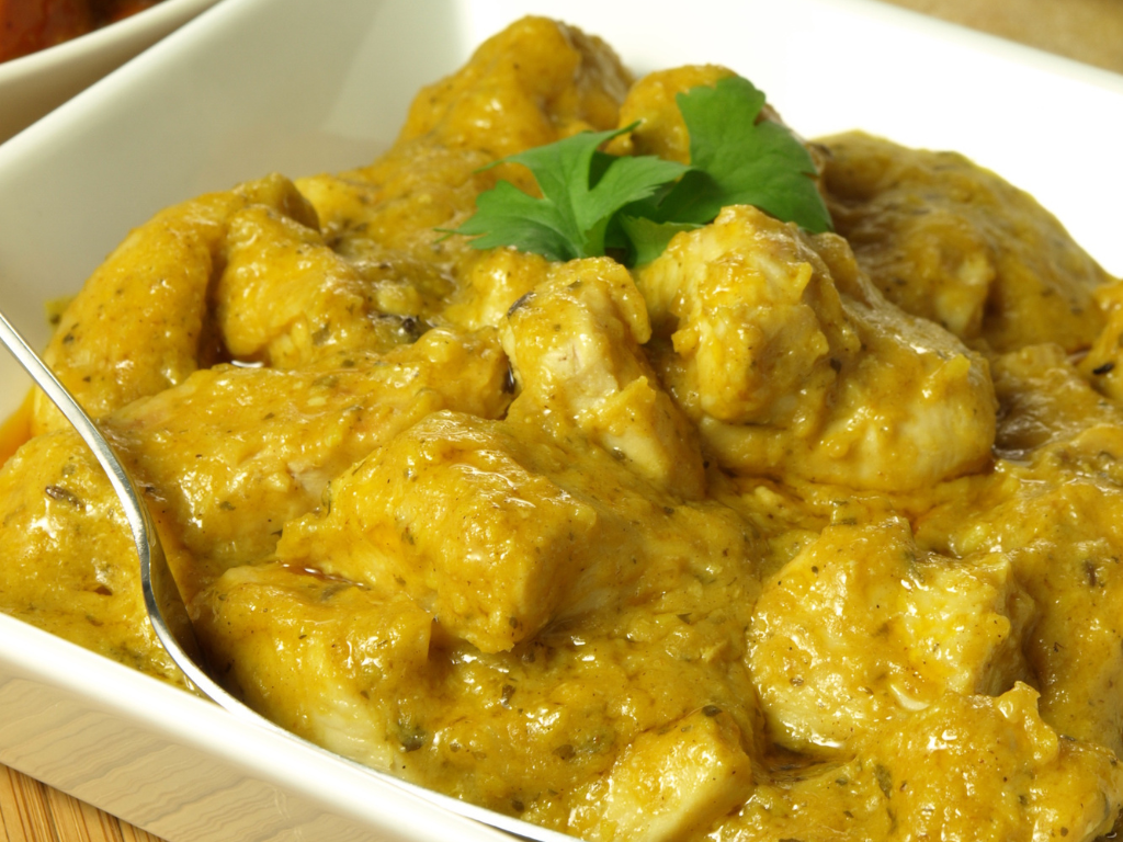 poulet curry coco
