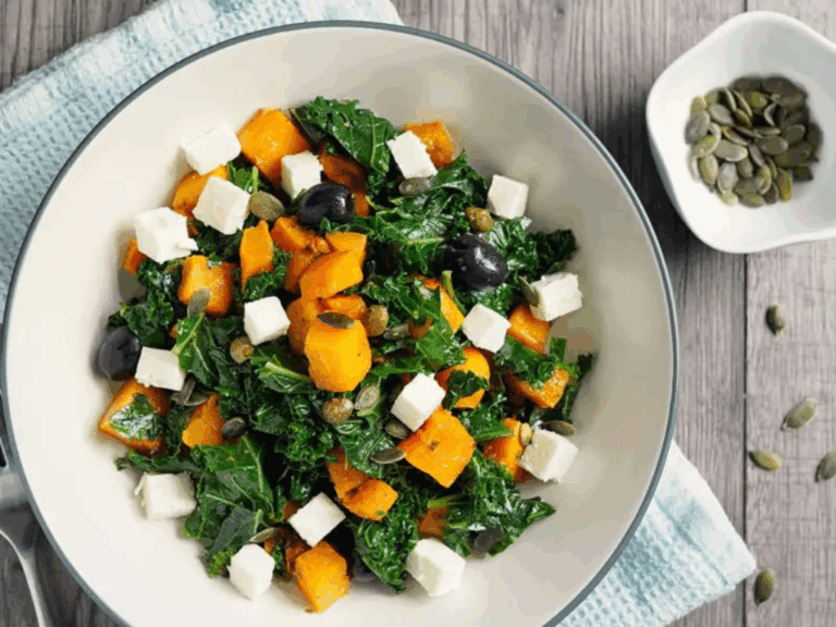 salade epinards mangue feta