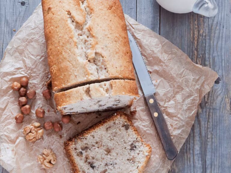 quatre quart noisette