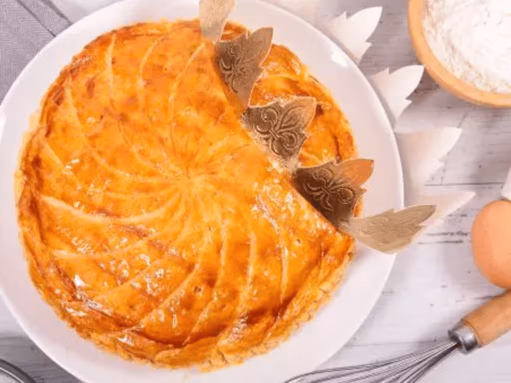 Galette Frangipane à La Pistache