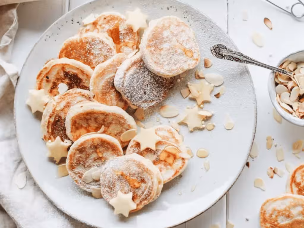 Mini Vanilla Pancakes