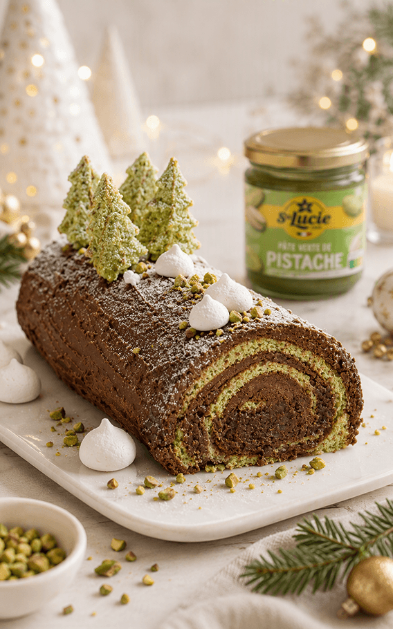 Kit Bûche Noël Sainte Lucie