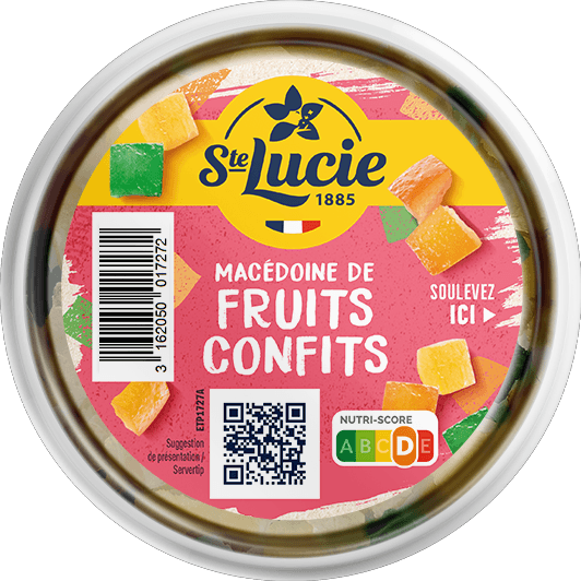 macédoine fruits confits Sainte Lucie