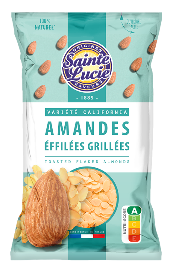 amandes éffilées grillées