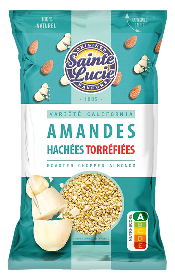 amandes hachées torréfiées
