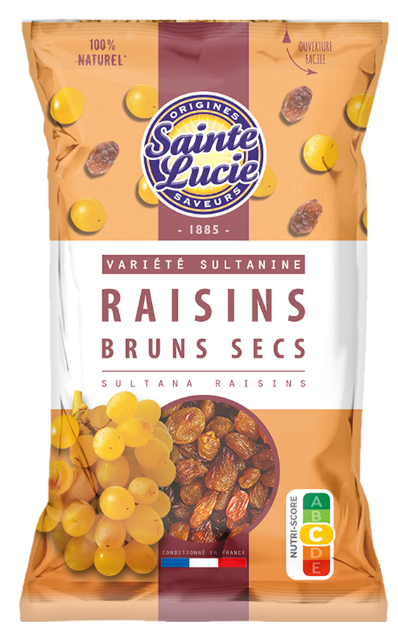 raisin bruns secs
