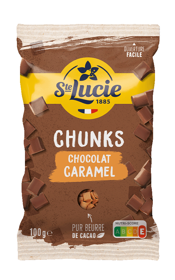 chunks chocolat caramel