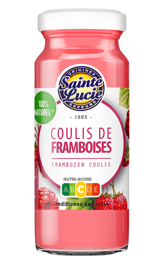 coulis de framboises