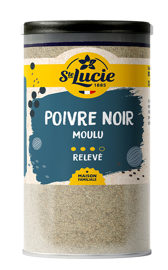 poivre noir moulu