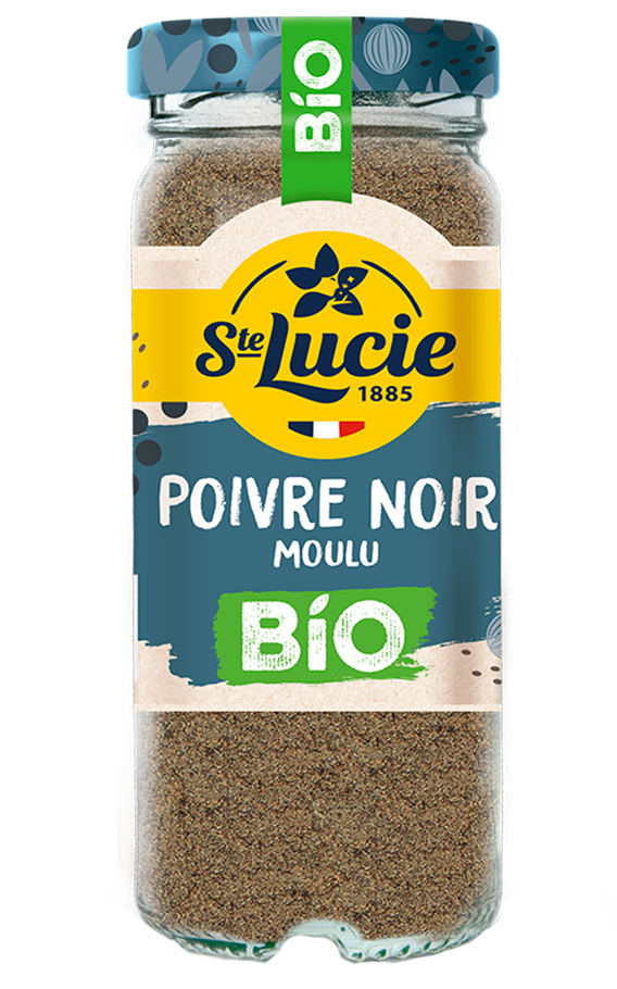 organic ground black pepper