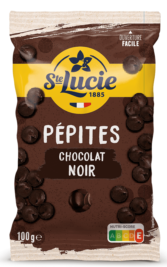 3D Sachet Pepite Chocolat Noir