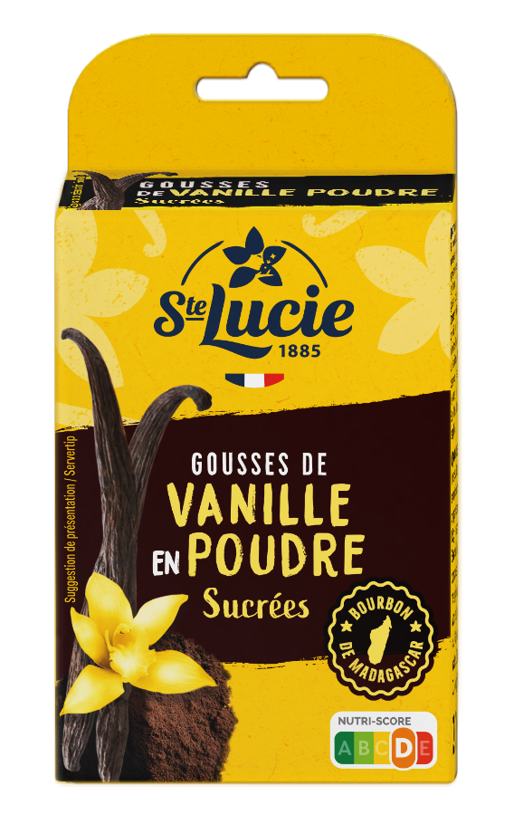 Gousses de vanille en poudre
