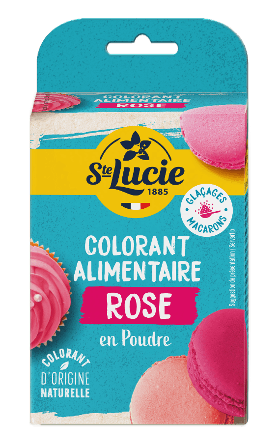 pink powdered food coloring