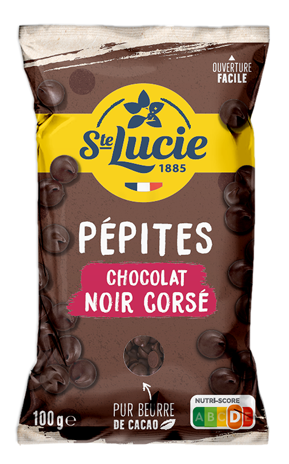 pépites chocolat noir corsé