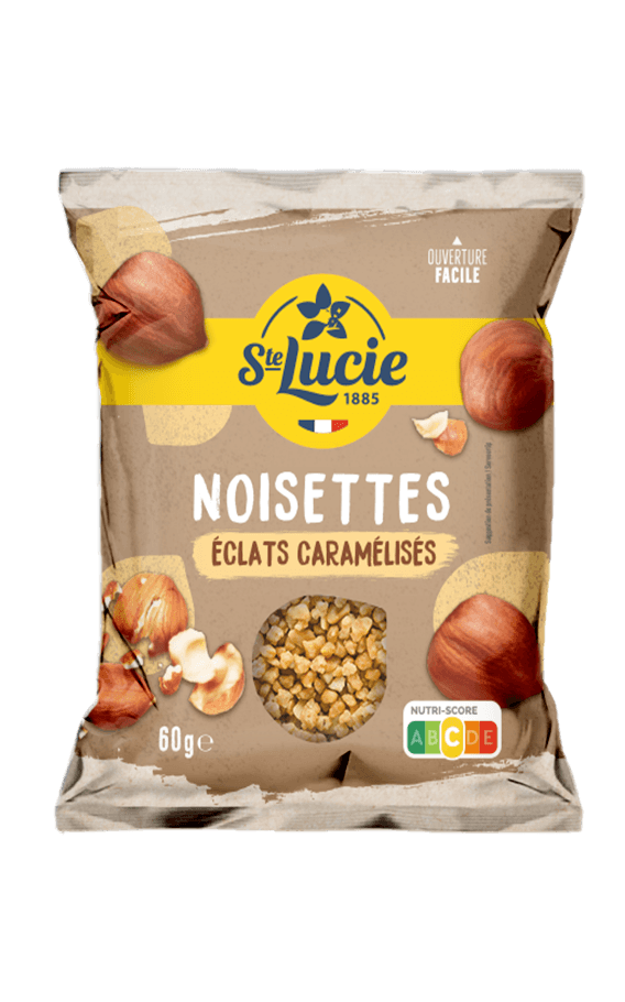 caramelized hazelnuts
