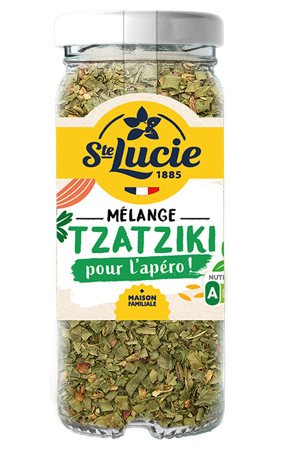 mélange tzatziki