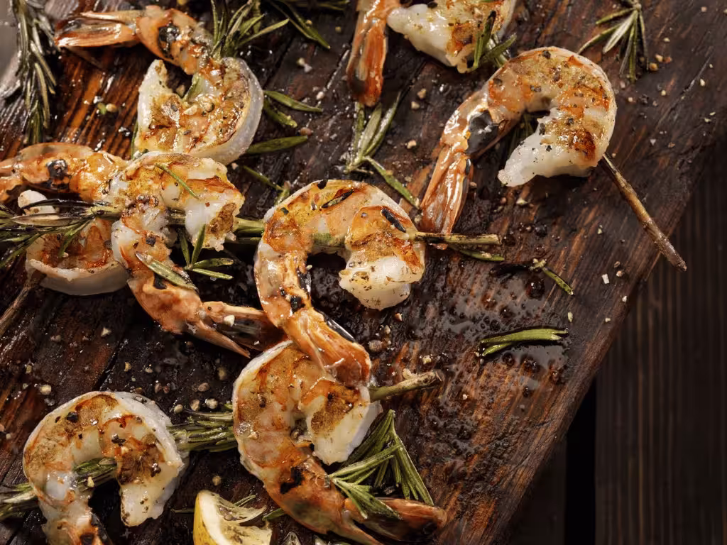 Brochettes Crevettes Piment