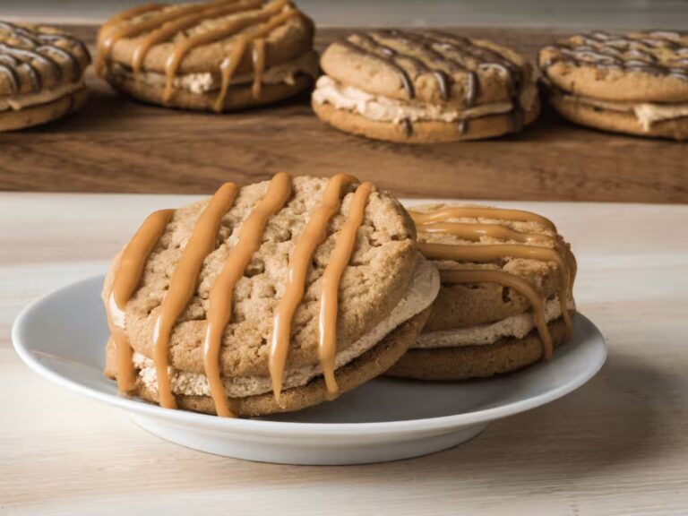 Praline Ice Cream Cookies