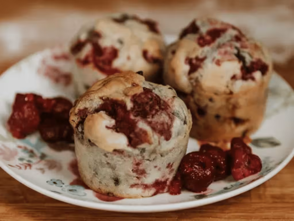 Raspberry Muffins