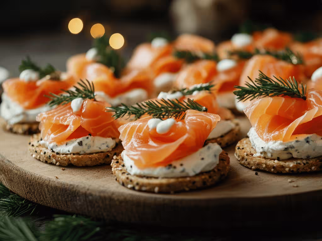 Toasts Saumon Gravlax