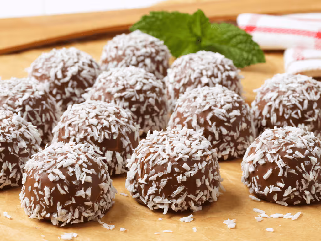 Chocolate Coconut Truffles
