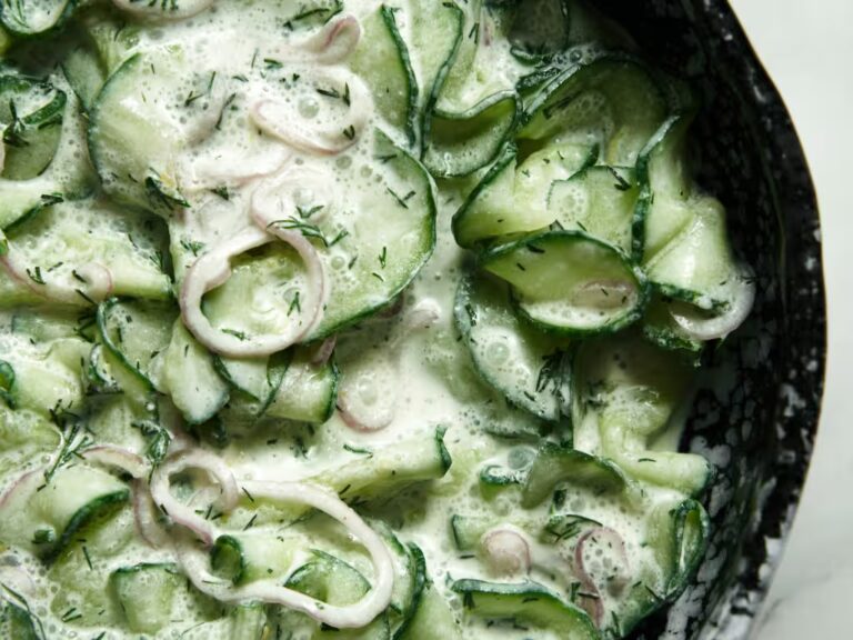 Salade Concombre Yaourt