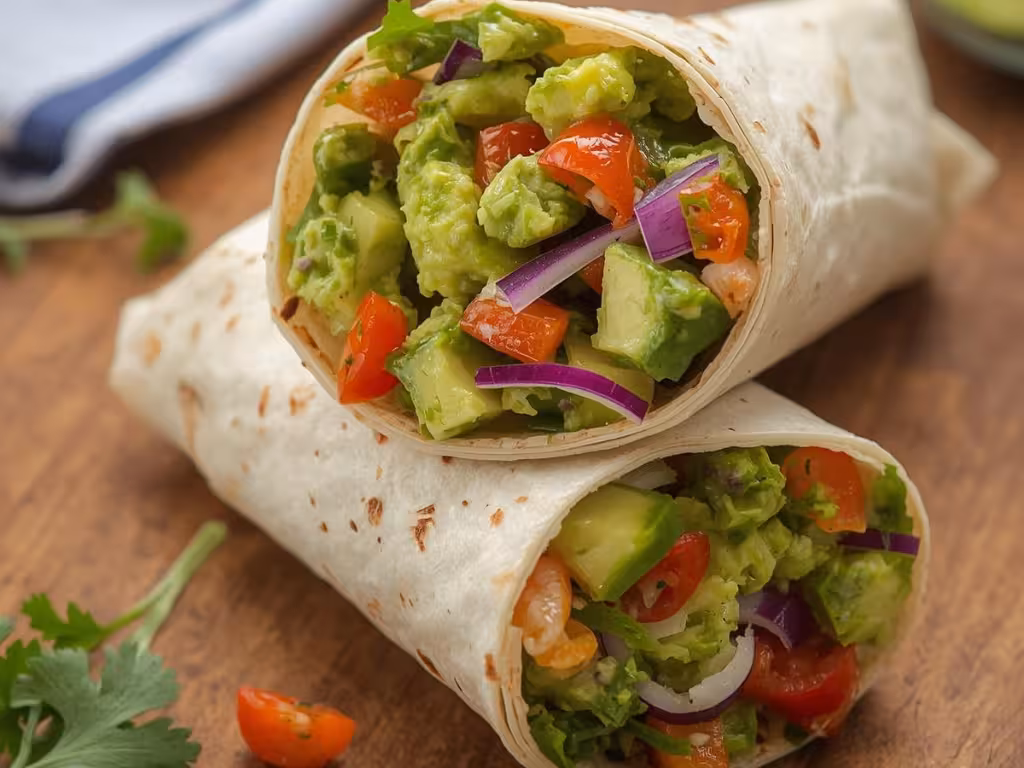 Wrap Veggie Guacamole