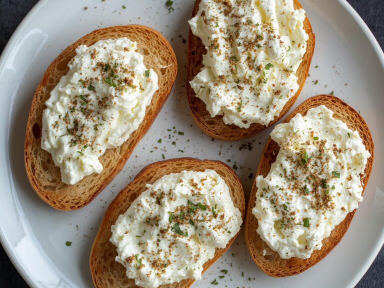 Toasts Ricotta