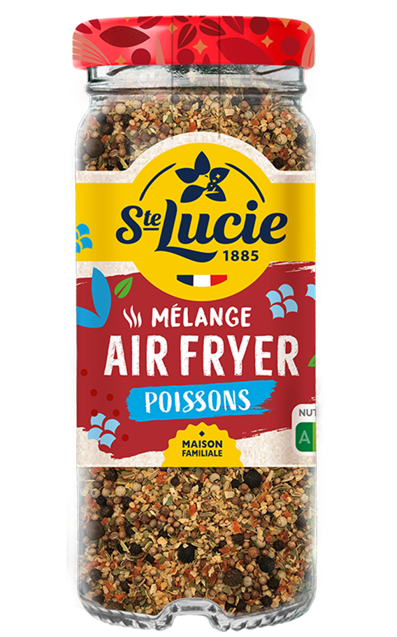 mélange poisson air fryer
