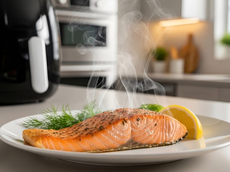 Saumon en papillote au Air Fryer
