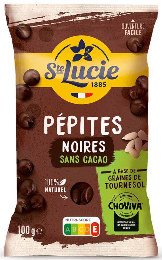 pépites noires sans cacao
