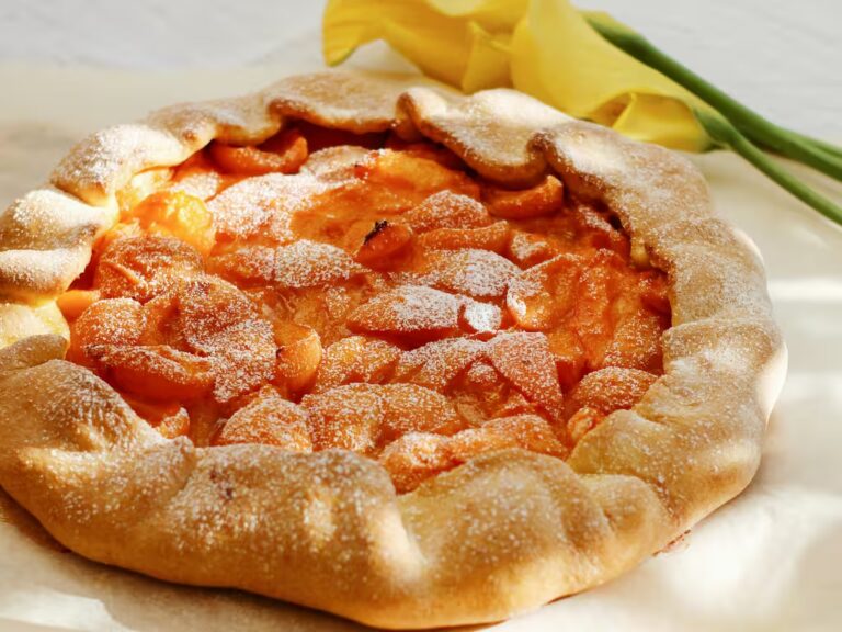 Rustic Apricot Tart