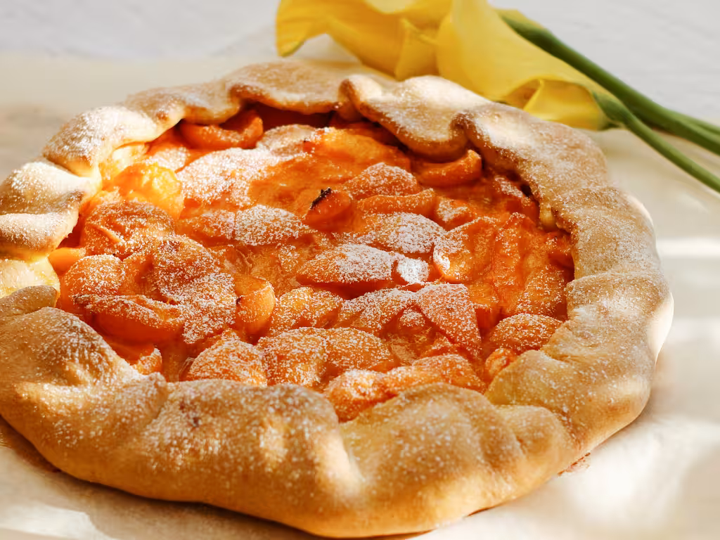 Rustic Apricot Tart