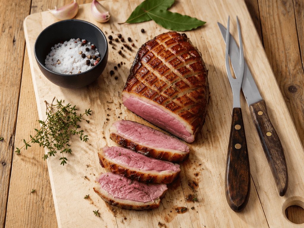 Magret De Canard Grillé Aux Herbes