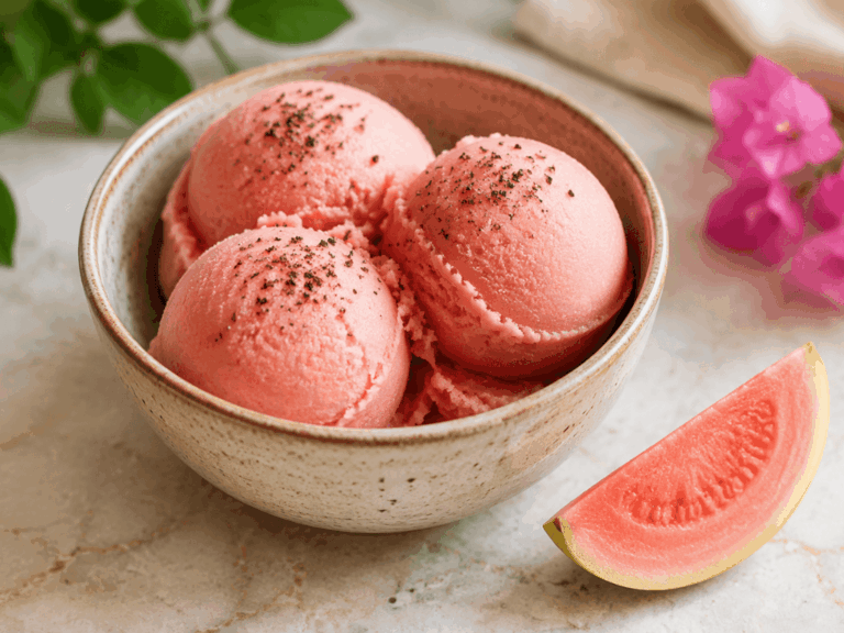 Sorbet Goyave Et Poivre Kampot