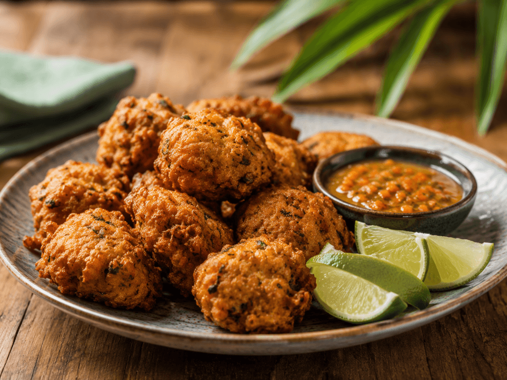Accras De Morue Et Sauce Créole