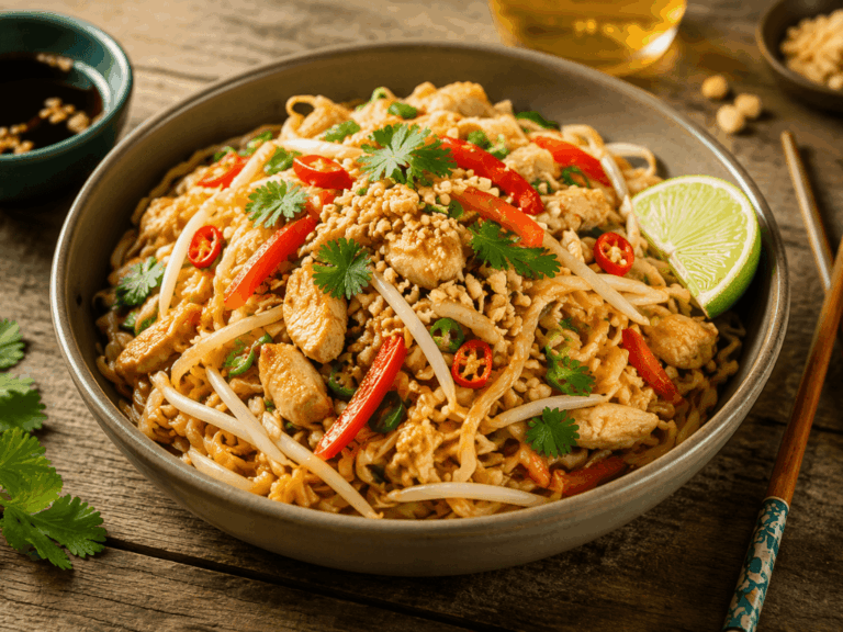 Pad Thai Poulet