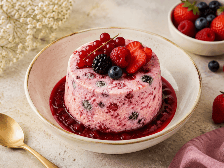 Red Berry Frozen Parfait