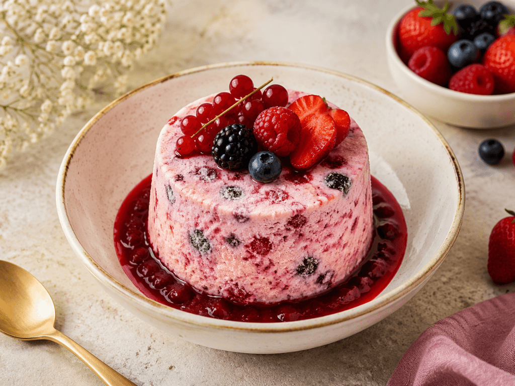 Parfait Glacé Aux Fruits Rouges