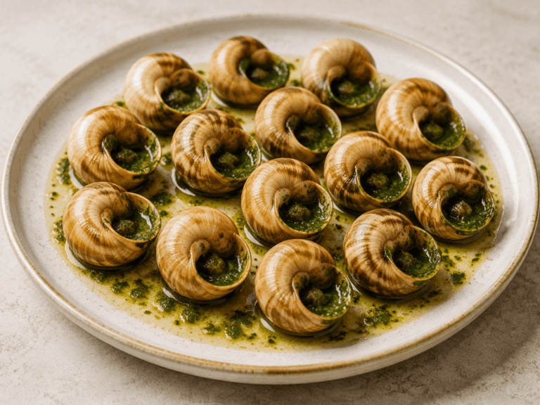Escargots persillés
